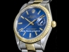 Rolex Date 34 Oyster Blue/Blu  Watch  15223